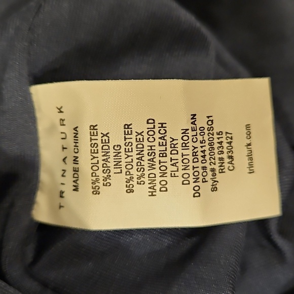 💕TRINA TURK💕 Asandra Jumpsuit Supernova Sequin Moonstone Midnight Ombre 2 NWT - Picture 16 of 16